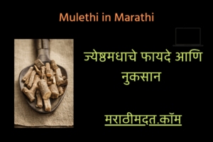 ज्येष्ठमधाचे फायदे आणि नुकसान । Mulethi in Marathi